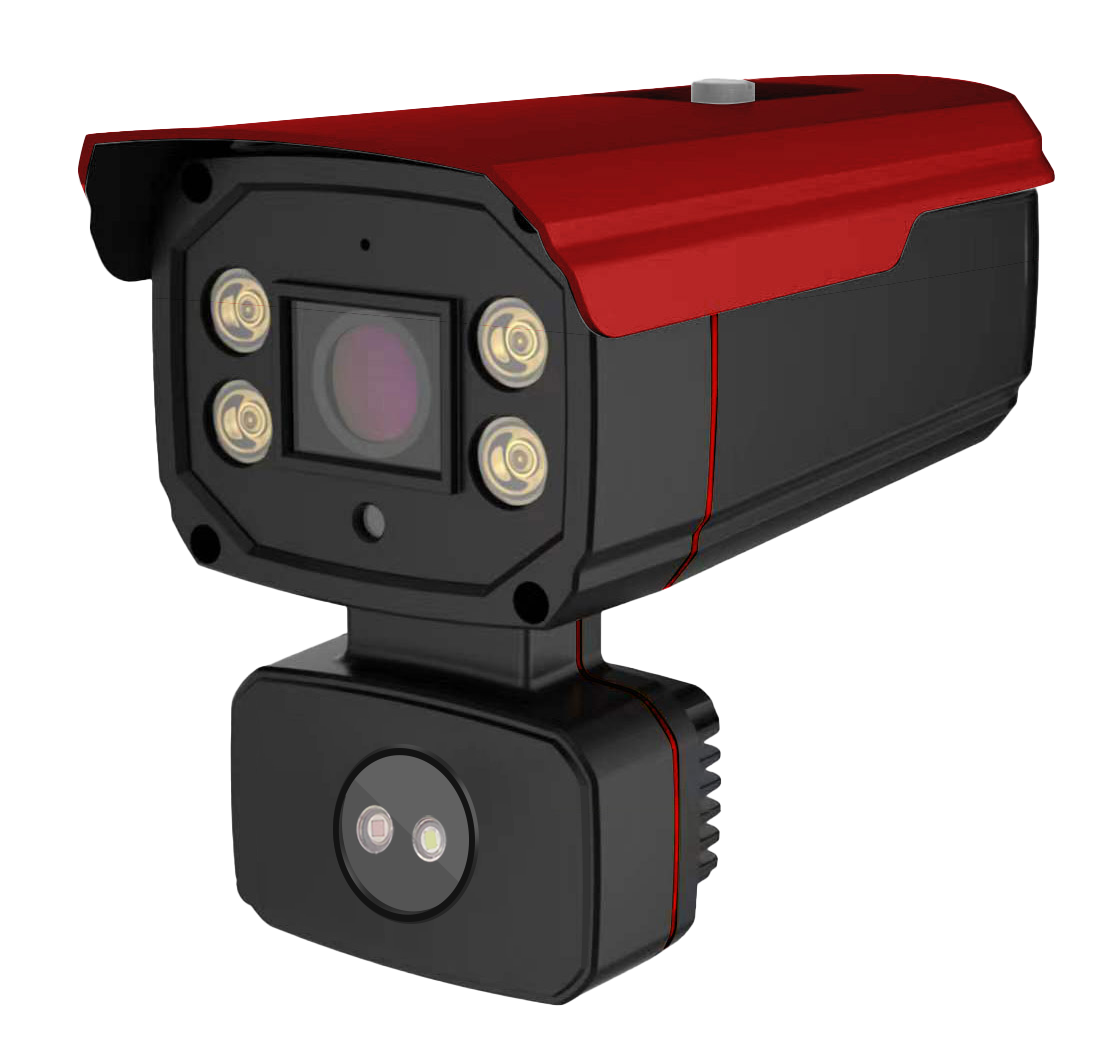 5MP AI Flame Recognition Camera,Flame Detection Visualized Terminal with Built-in MicroSD Storage, IP67 Waterproof, UL Certified, Low False Alarms