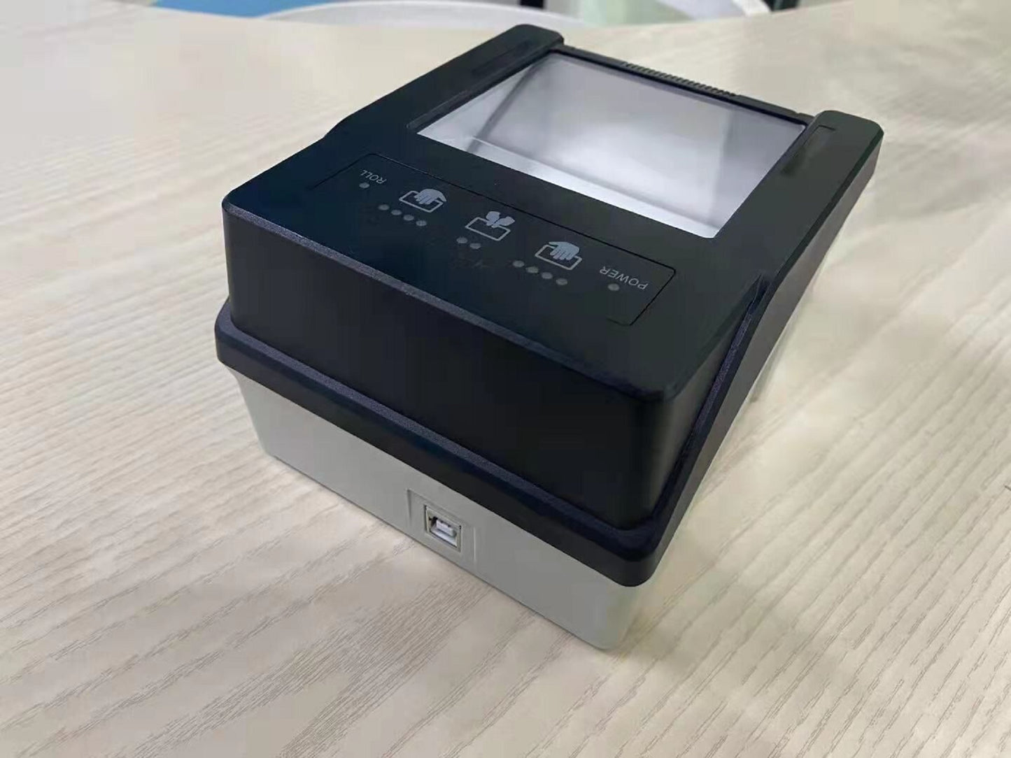 YUUSFJI JYDF500 Biometric Fingerprint Reader Livescanner Ultra-Thin Optical Four-Finger Fingerprint Collector The Smallest and Most Compact Scanner